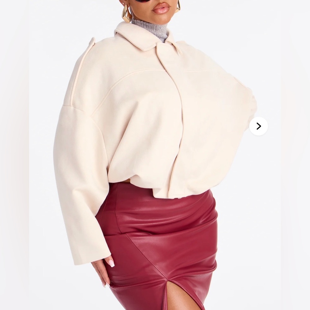 BNWT Oversized Cropped Jacket